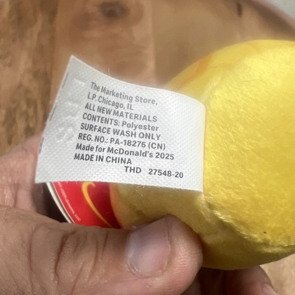 McDonald's Mini Squishmallows 3-Pack Gordon‎ (2) Junie 3
